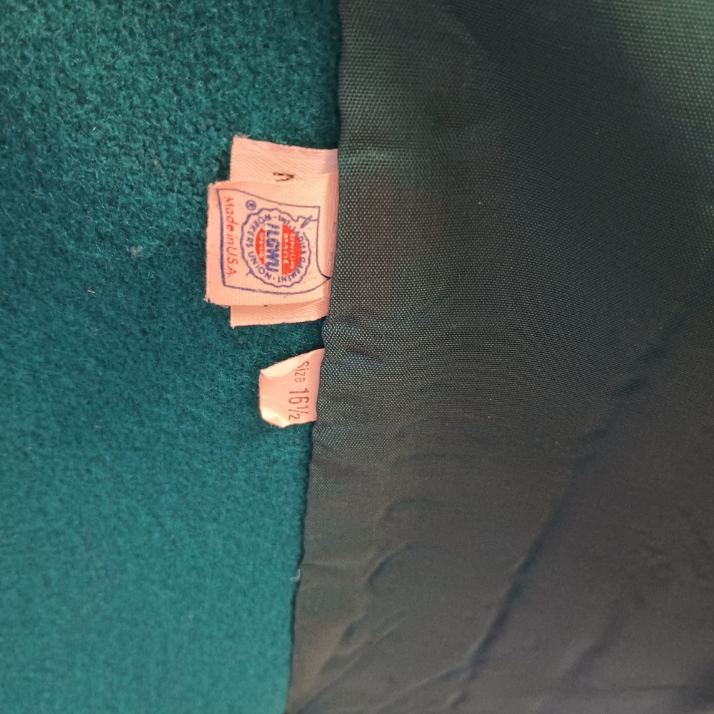 Pendleton Teal Double-Breasted Pea Coat - image 3